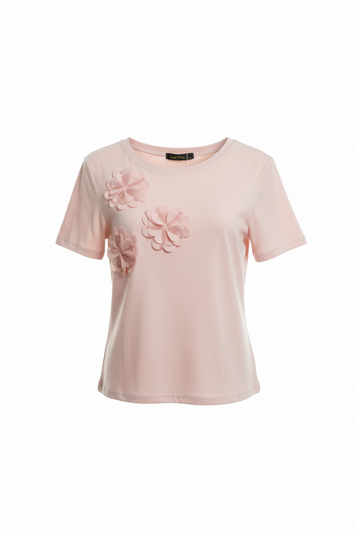 Blusa con Detalles de Pedrería
