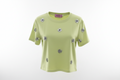 Blusa con Flores de Pedrería