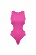 Body Acanalado con Aberturas Laterales