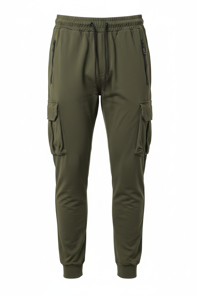 Joggers cargo verde militar