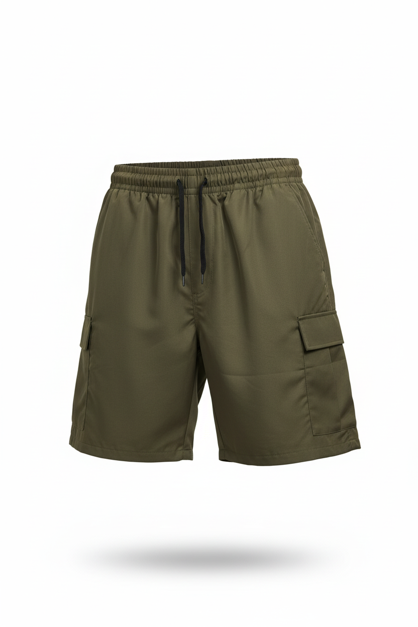 Shorts cargo verde militar